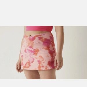 Victoria Secret PINK Tye Dye High Waisted Cross Over Skort - Large